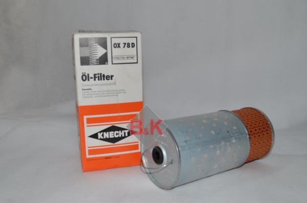 KNECHT OX 78D: Ölfilter